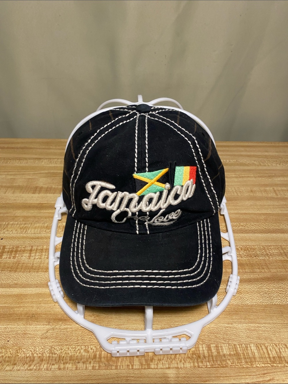 Jamaica Flag One Love Black Surf Classic Adjustable Hat O/S
